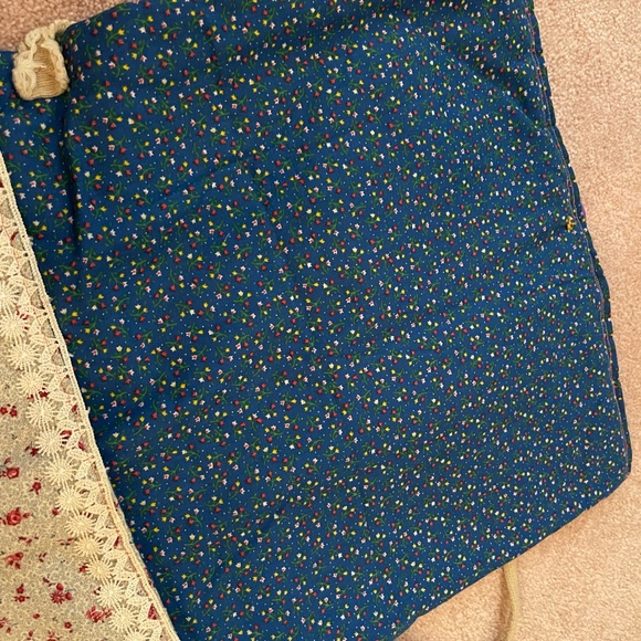 Custom One-of-a-Kind Handmade Upcycled “Gypsy Soul” Scrap Purse / Rag Bag 🌸🌤️🌳 - Picture 10 of 15